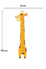 Zürafa Çocuk Odası Boy Ölçer Sticker 35x135 Cm - Görsel 2