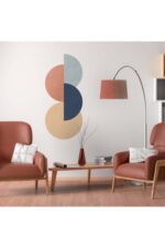 Sim Tasarım Daire Desenler Duvar Sticker Simtasarım-618 - Görsel 2